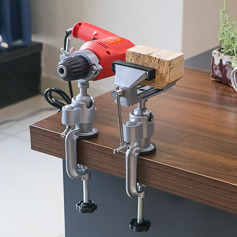Bench Vise Swivel - Penjepit Meja Putar Multifungsi 360 Derajat