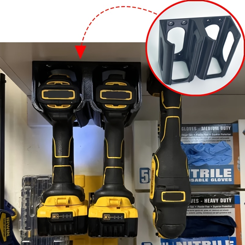 Power Tools In Workshop - Rak Penyimpanan Perkakas yang Dipasang di