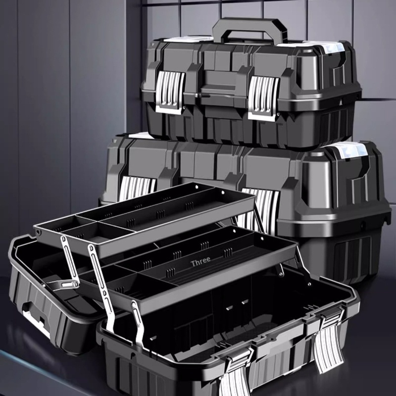 Tools Box For Workshop - Kotak Perkakas Tumpuk Portabel, Kokoh, Dapat