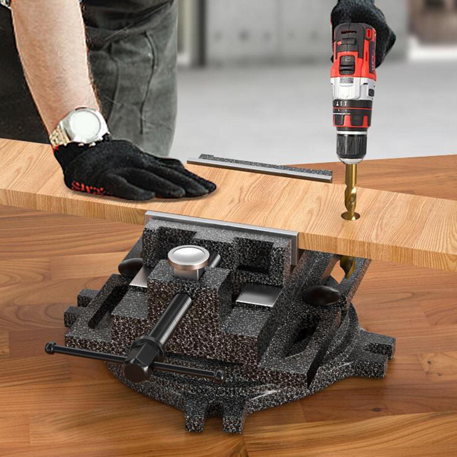 Bench Vise Swivel - Penjepit Mesin Bor Tipe Industri dengan