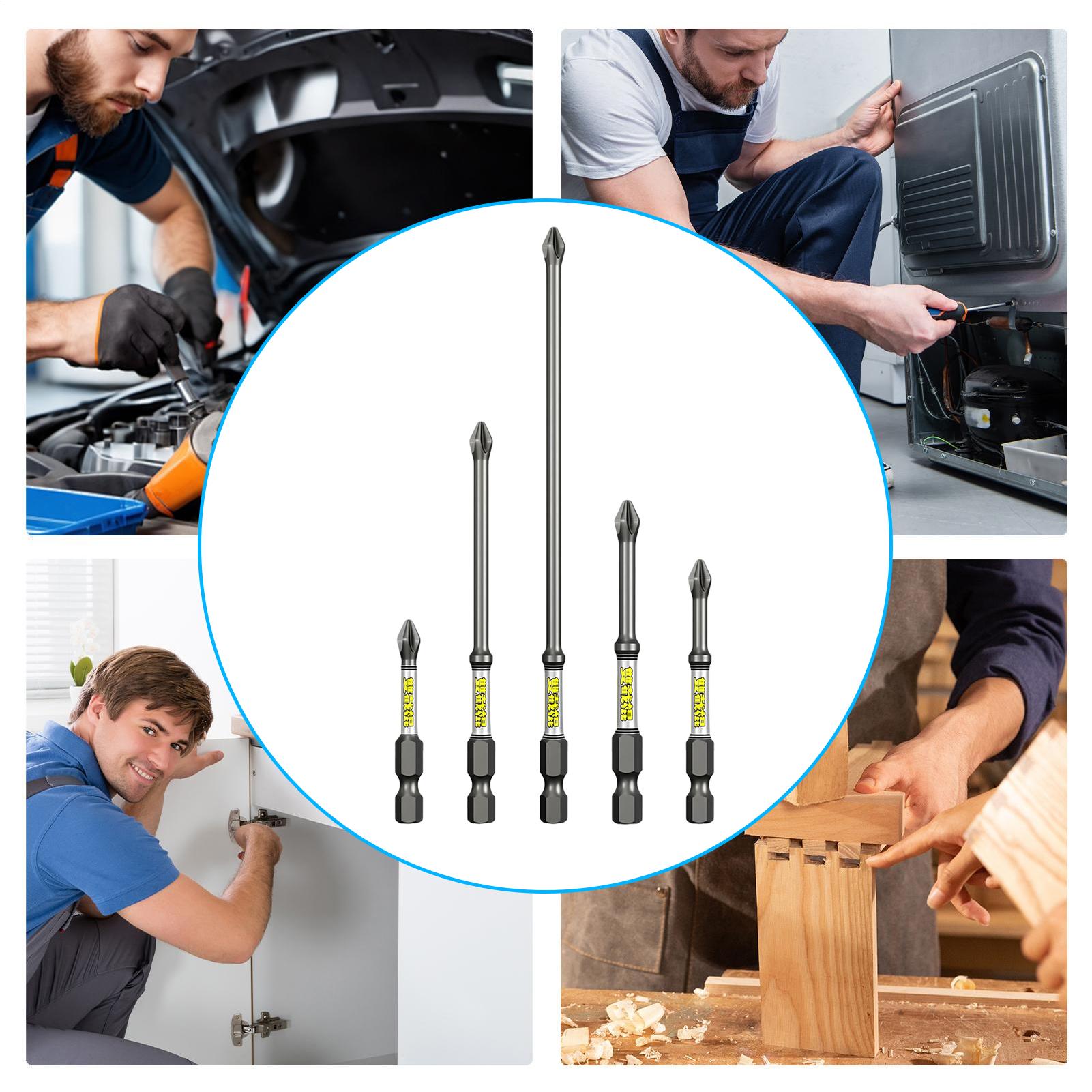 Set Mata Bor Obeng 5 Buah, Set - Tools For Workshop ulasan dan harga