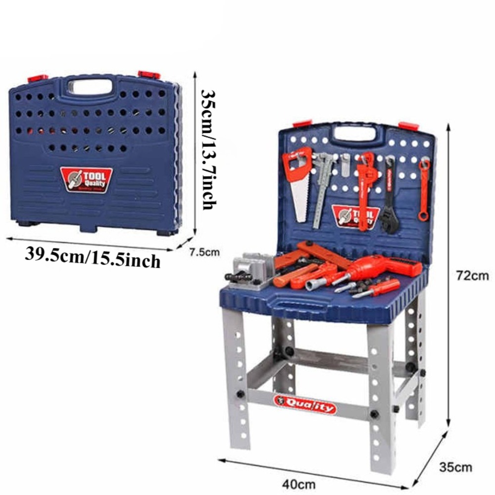 Meja Kerja Mainan Anak dengan  - Tools Workshop Kids ulasan dan harga