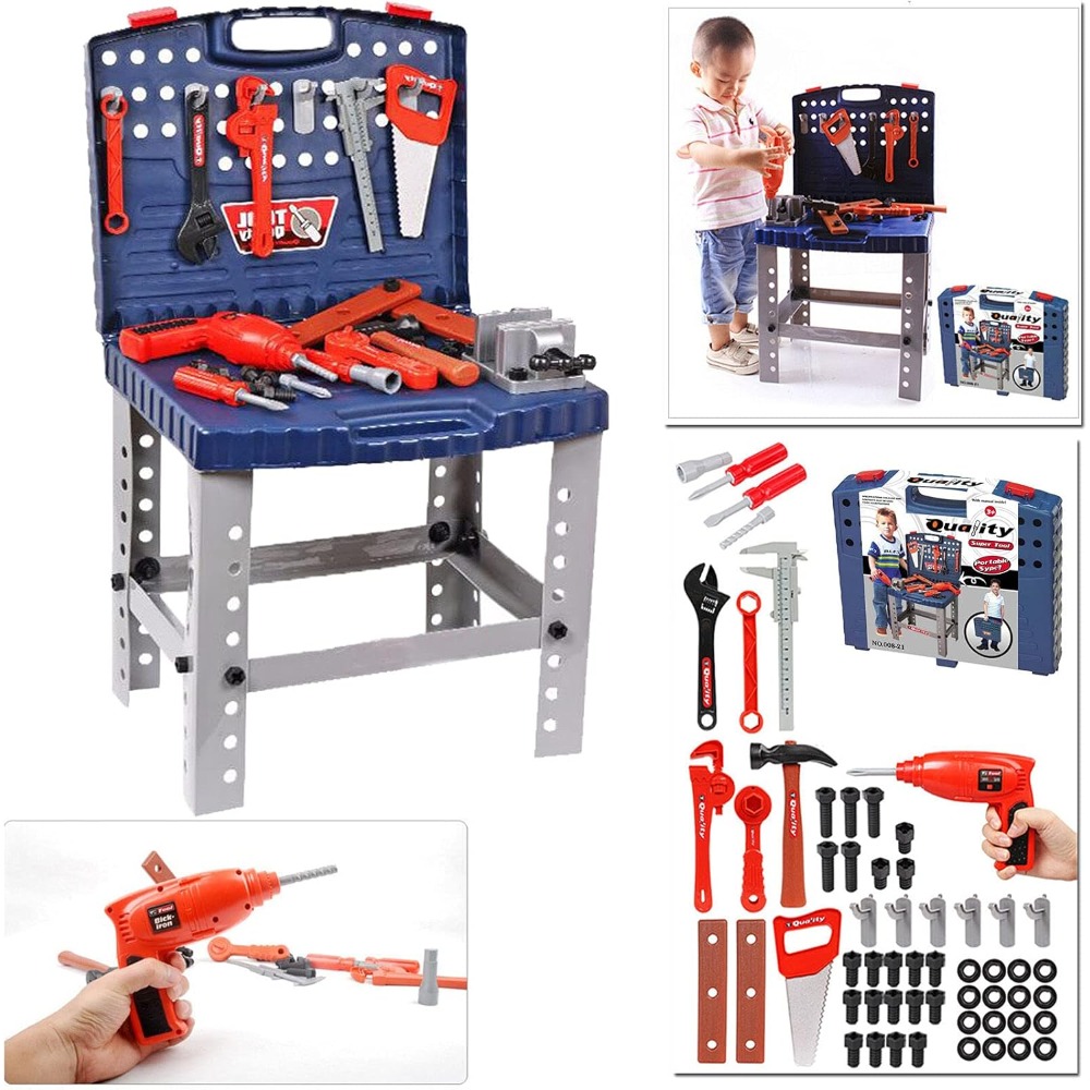 Meja Kerja Mainan Anak dengan  - Tools Workshop Kids ulasan dan harga