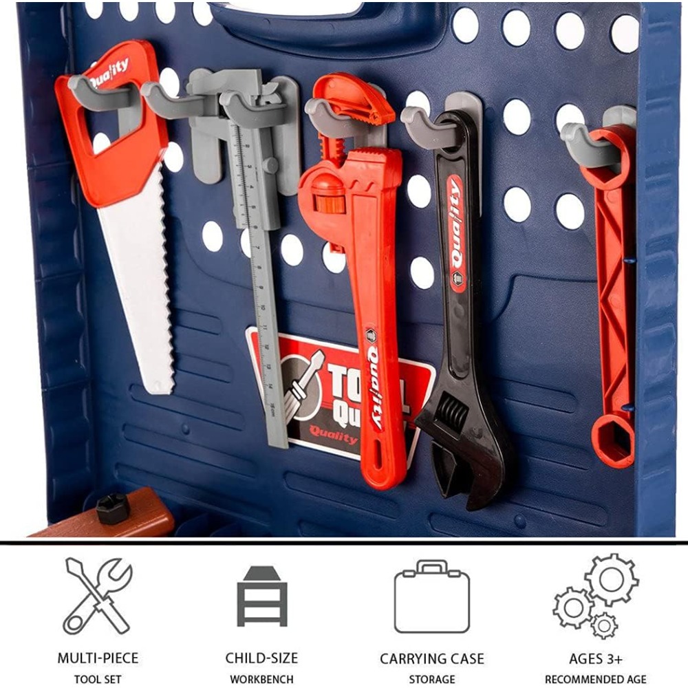 Meja Kerja Mainan Anak dengan  - Tools Workshop Kids ulasan dan harga