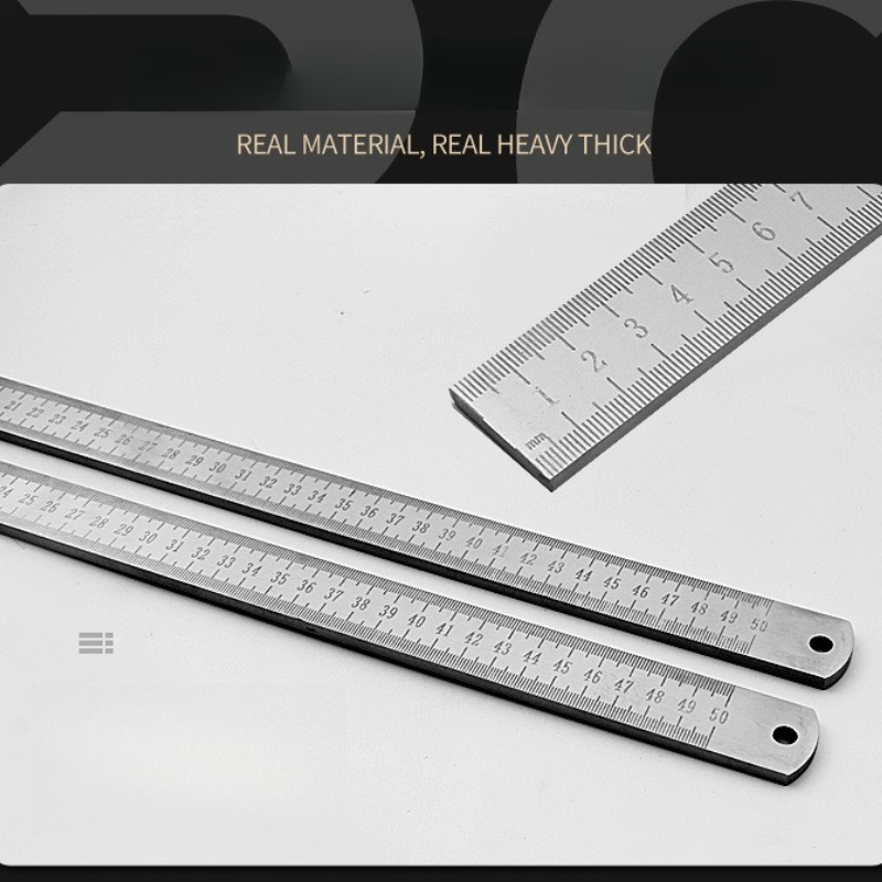 Penggaris Baja Tahan Karat Teb - Workshop Tools And Safety ulasan dan harga