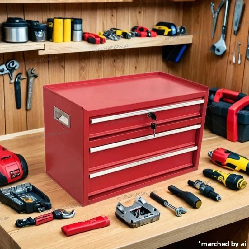 Kotak Peralatan Desktop, Lemar - Tools Box For Workshop ulasan dan harga