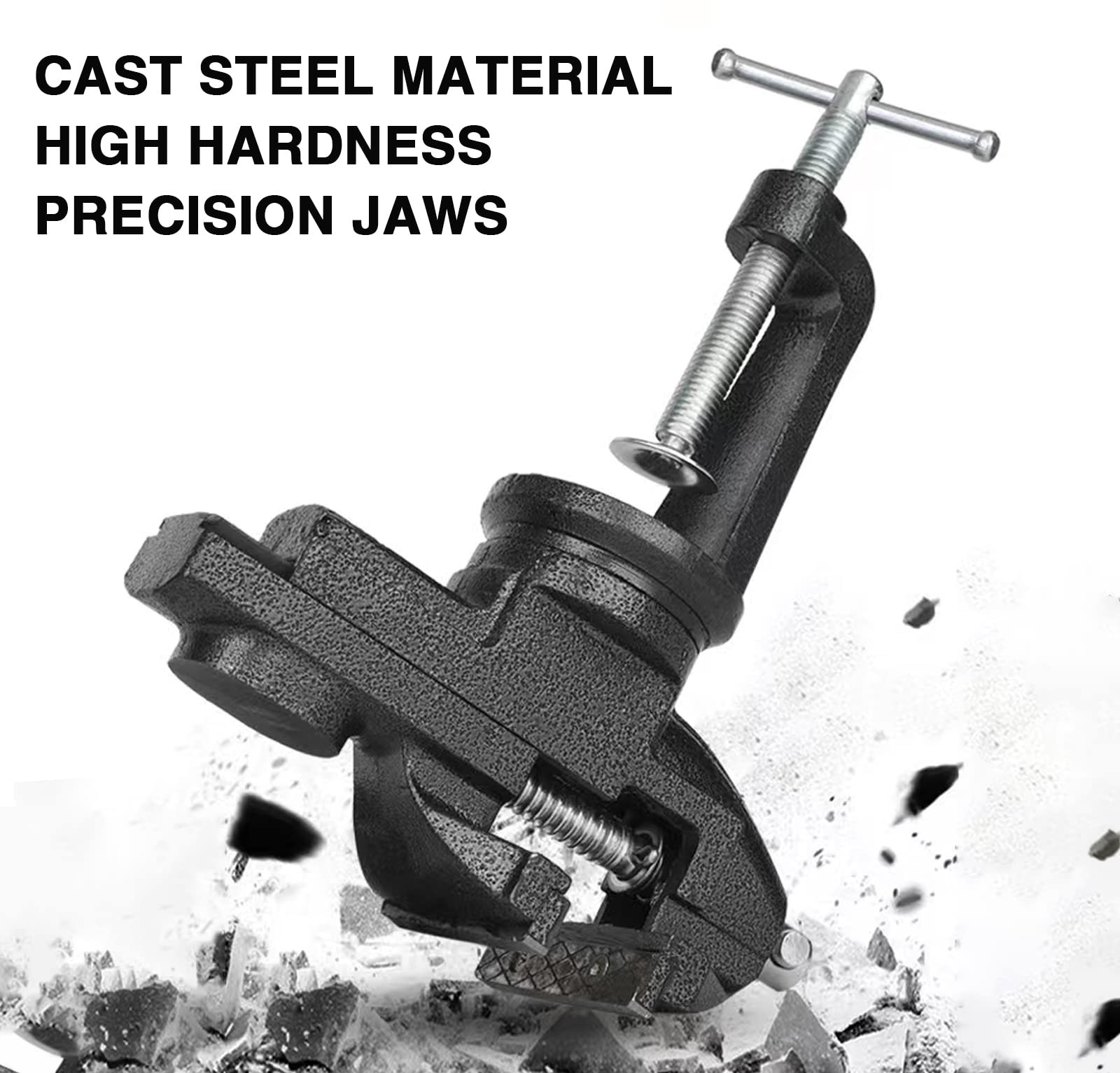 Penjepit Meja Multifungsi Mini - Bench Vise Swivel ulasan dan harga