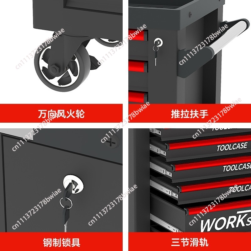 Troli alat perbaikan mobil tug - Tools Box For Workshop ulasan dan harga