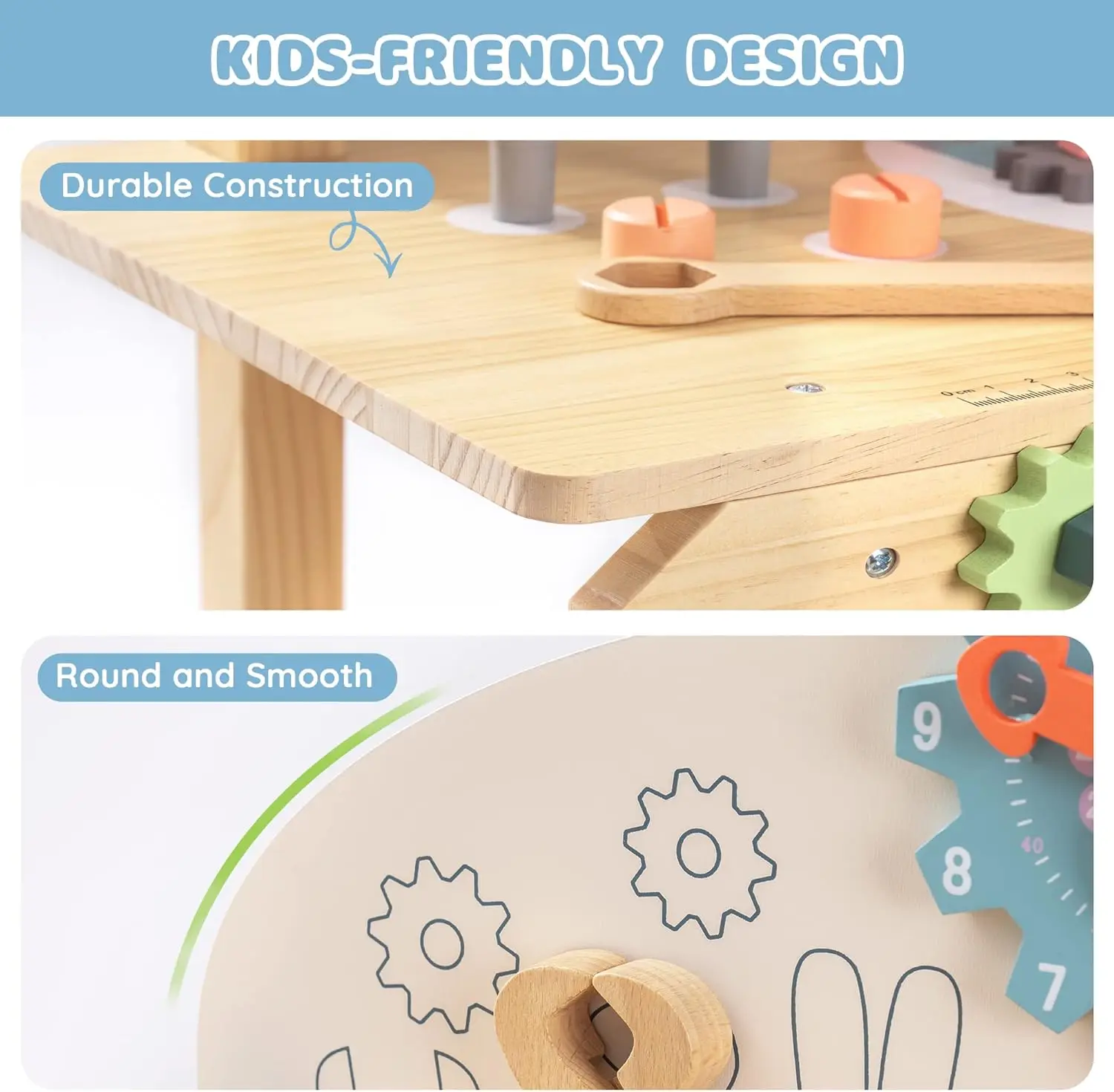Robotime Robud Set Bangku Alat - Tools Workshop Kids ulasan dan harga