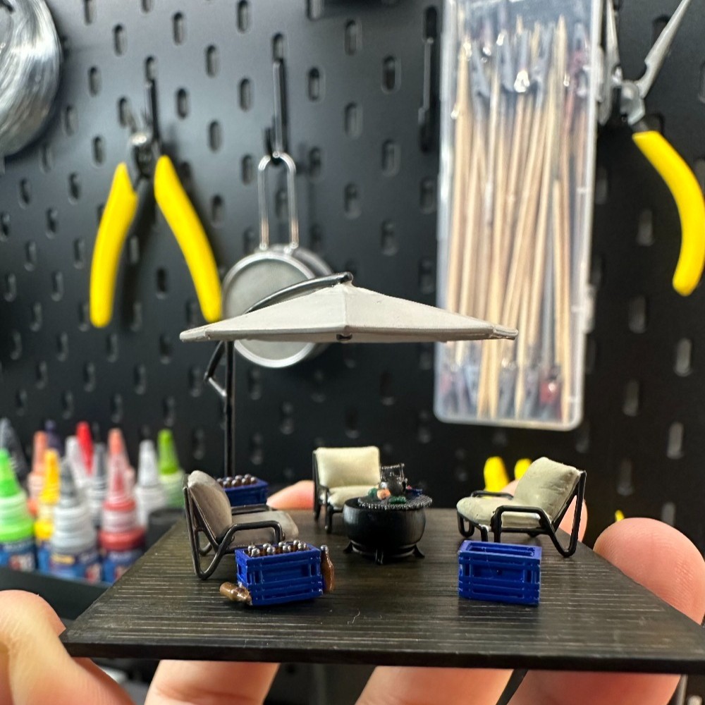 Diorama 1/64 Miniatur Teras Sa - Tools Workshop Kids ulasan dan harga