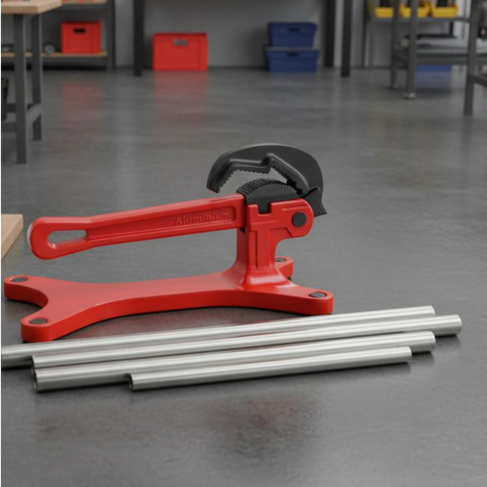 Penjepit Pipa Yoke Pipe Vise,  - Tools For Workshop ulasan dan harga