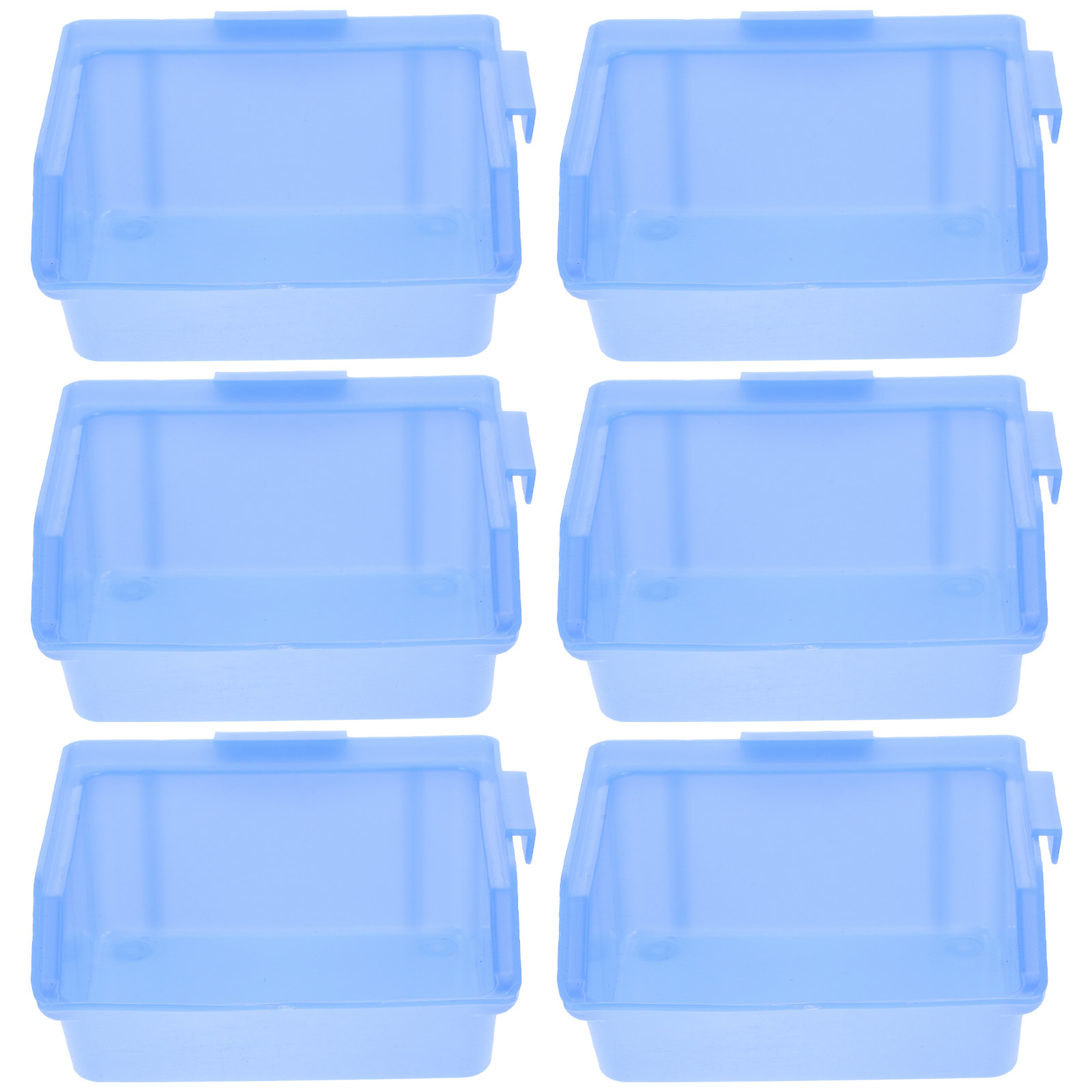 6Pcs Kotak Penyimpanan Plastik - Workshop Tools Classification ulasan dan harga