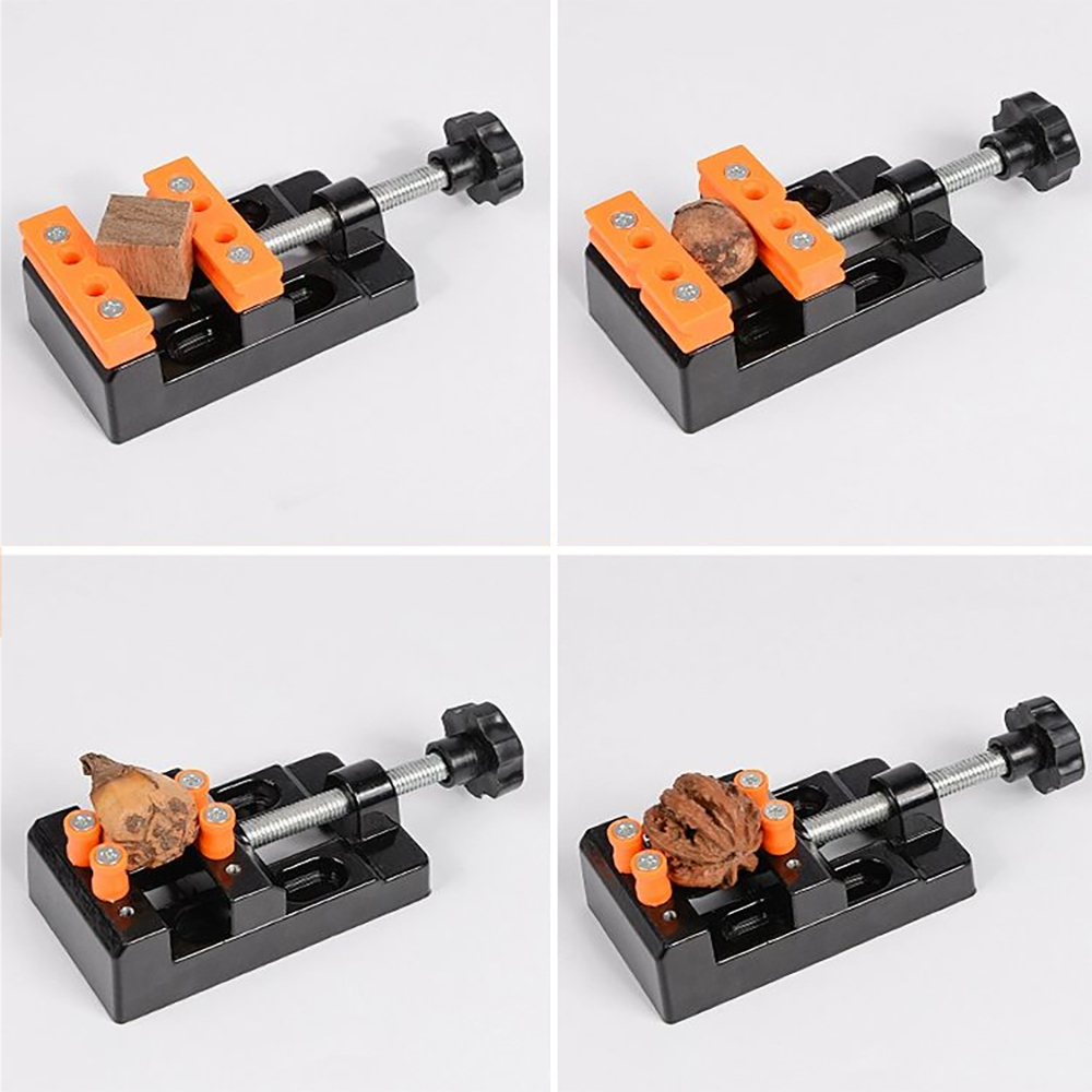 Klem Meja Mini 57mm Heavy Duty - Bench Vise Swivel ulasan dan harga