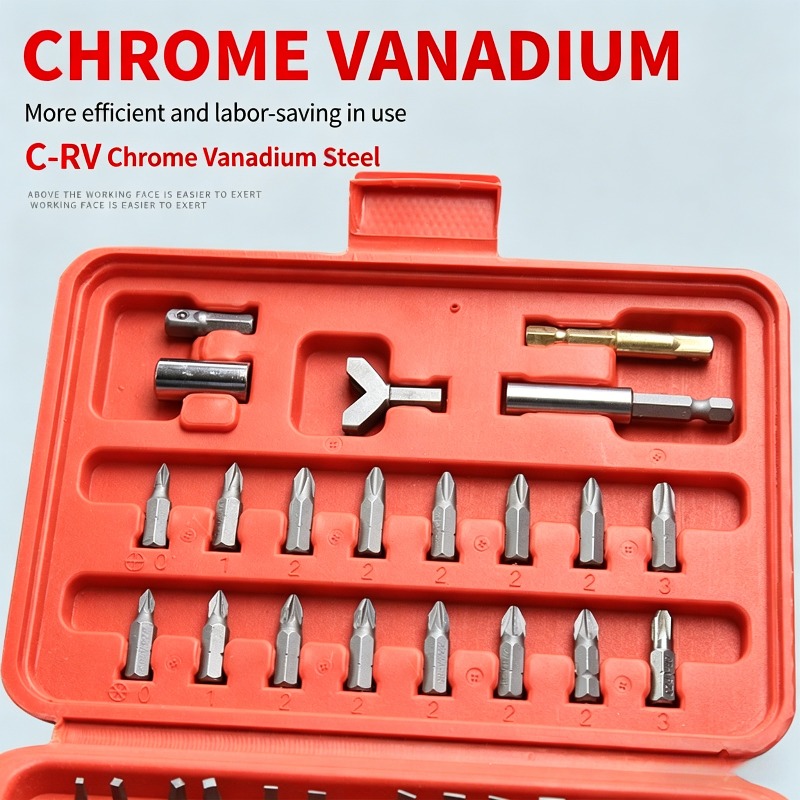 100PCS Set Mata Obeng, Kit Mat - Workshop Use Tools ulasan dan harga