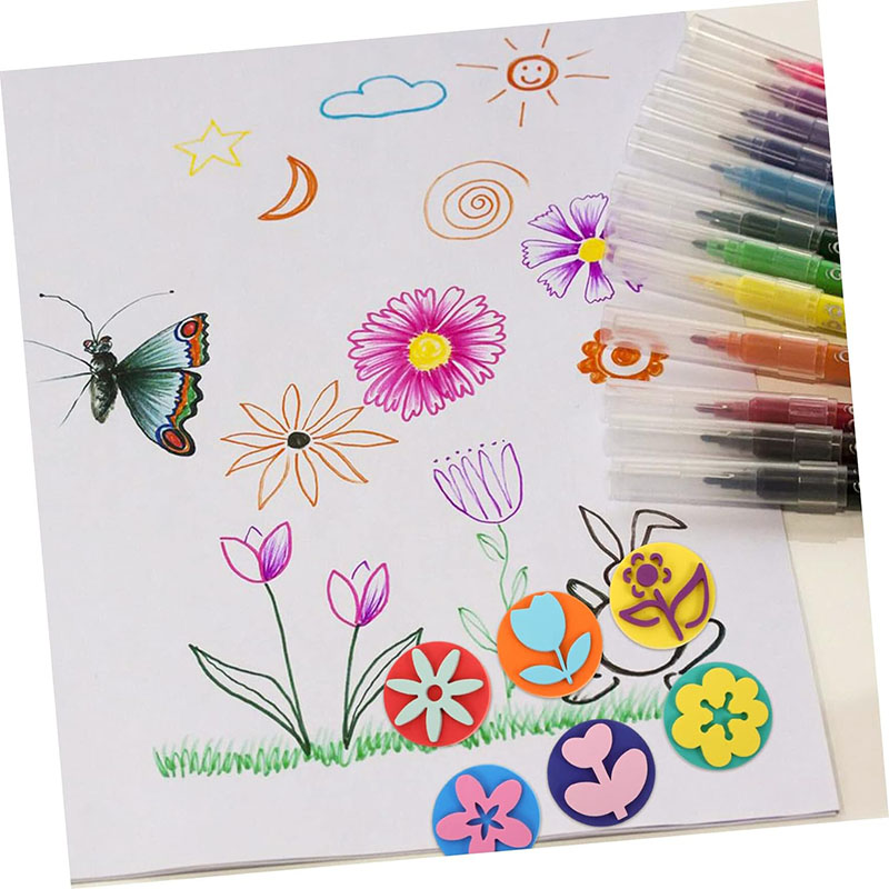 6 buah/kantong stempel busa un - Tools Workshop Kids ulasan dan harga